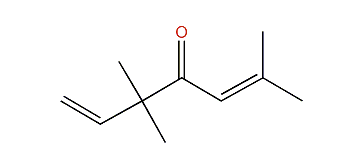 2,5,5-Trimethyl-2,6-heptadien-4-one